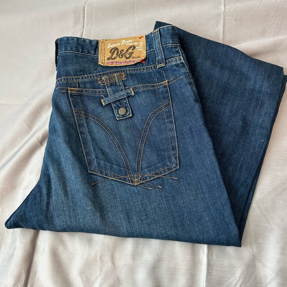 D&G Men's Blue Jeans - Picture 1 of 10